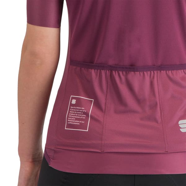 Maillot vélo SPORTFUL SRK W JERSEY BORDEAUX