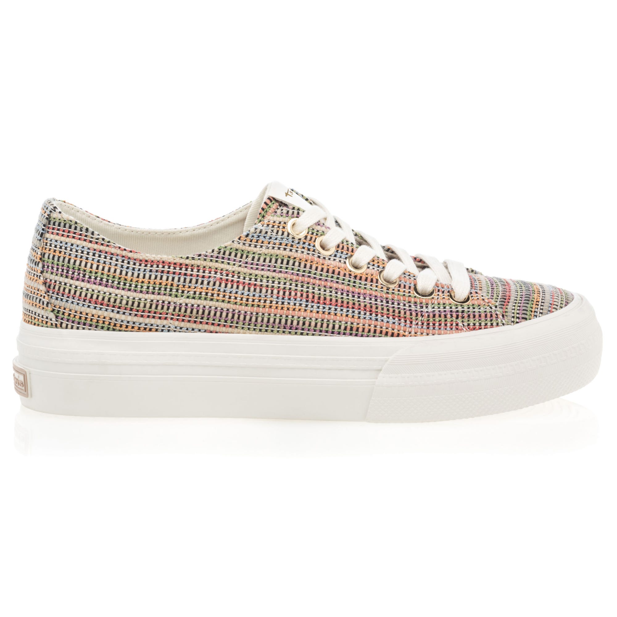 Baskets en toile Femme multicolore