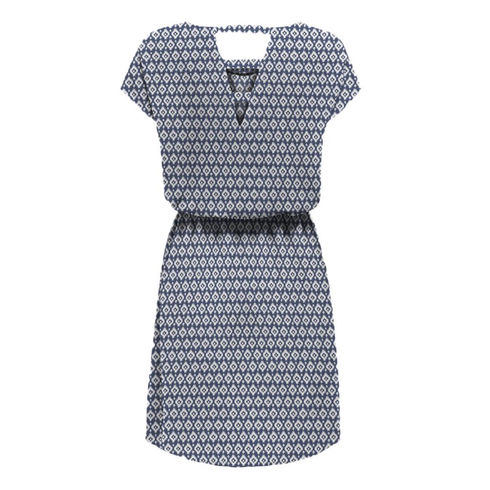 Only Robe Bleu Imprimé Femme Only Onlnova