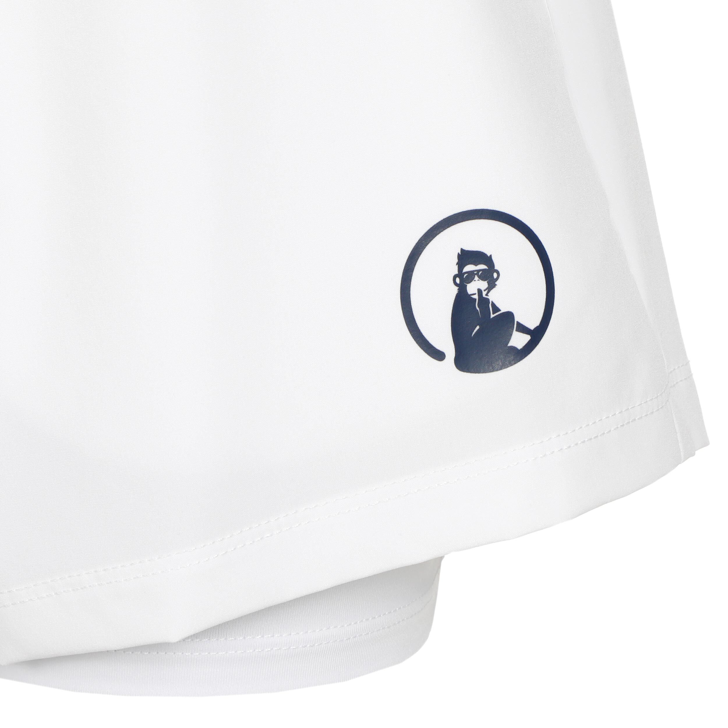 Quiet Please Point 2in1 Shorts Femmes - Blanc