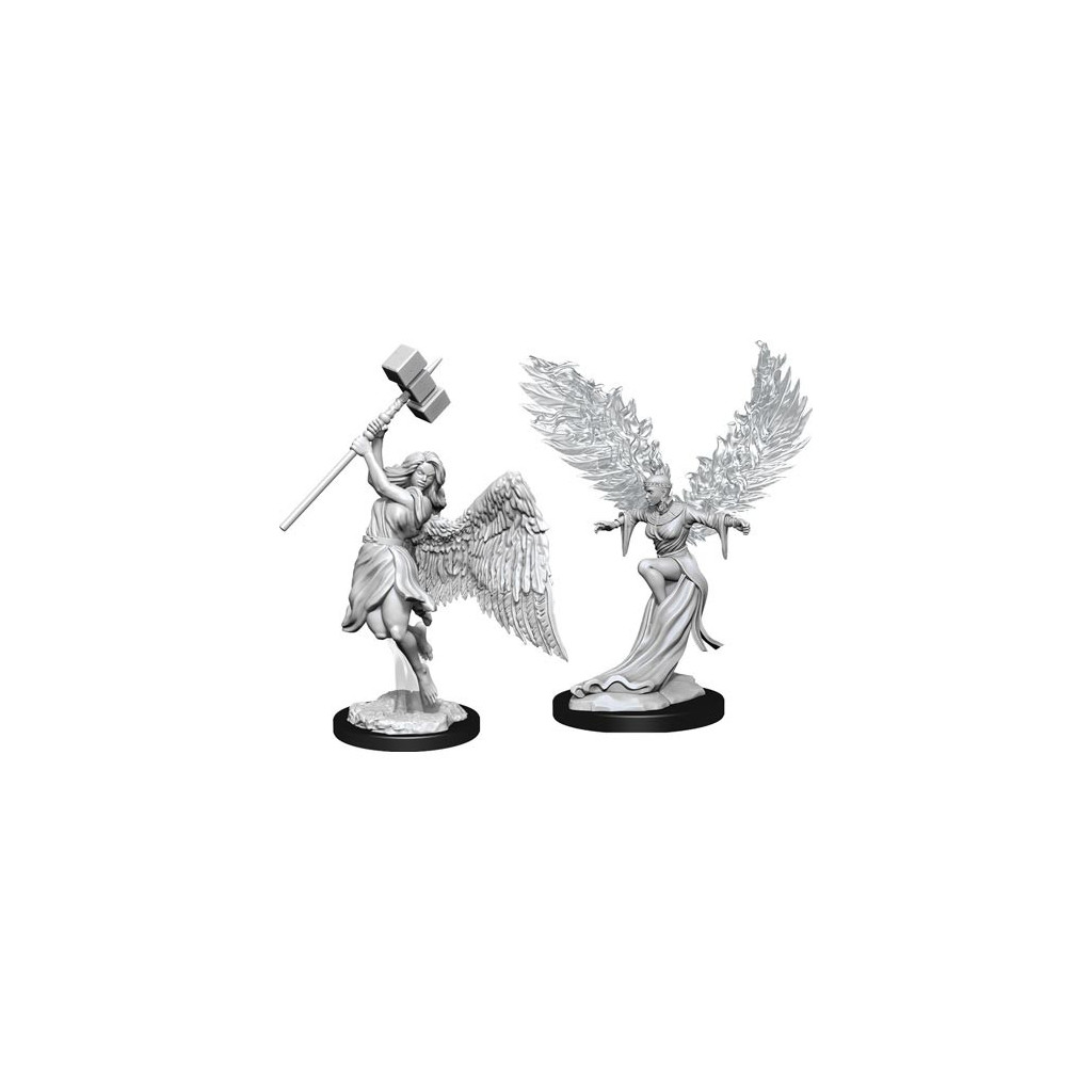 Pathfinder Deepcuts Unpainted Miniatures: Balisse & Astral Deva