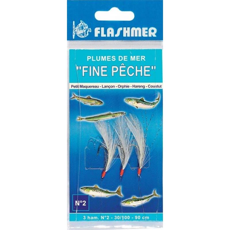 Train De Plumes Flashmer Fine Pêche