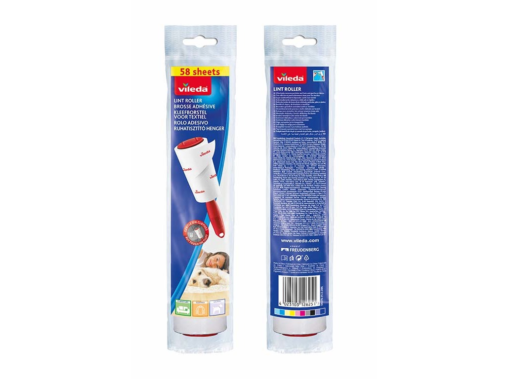 SISTEMA ROLO ADESIVO VILEDA 58 FOLHAS