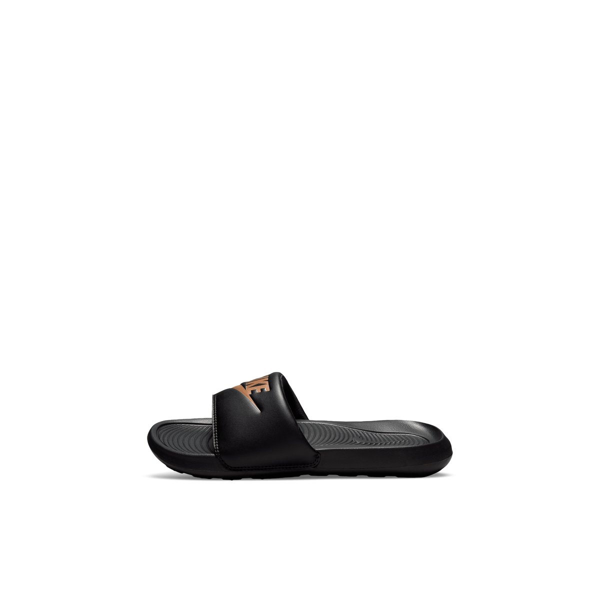NIKE-Victorione-l-Sandales athlétiques à glissière - Talon plat - Autre Noir