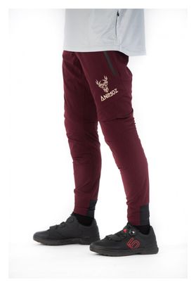 Pantalon VTT Animoz Wild Bordeaux