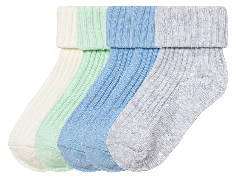 5 paar baby sokken