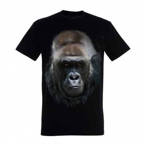 Camiseta Gorilla, preta