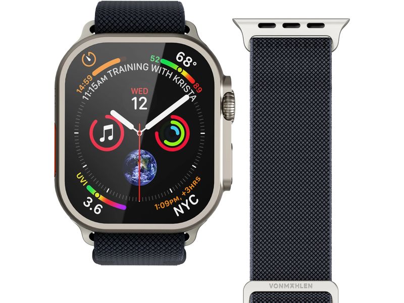 Vonmählen Armband Classic Nylon Loop Apple Watch 38/40/41 m Armband für Apple Watch 38/40/41 mm