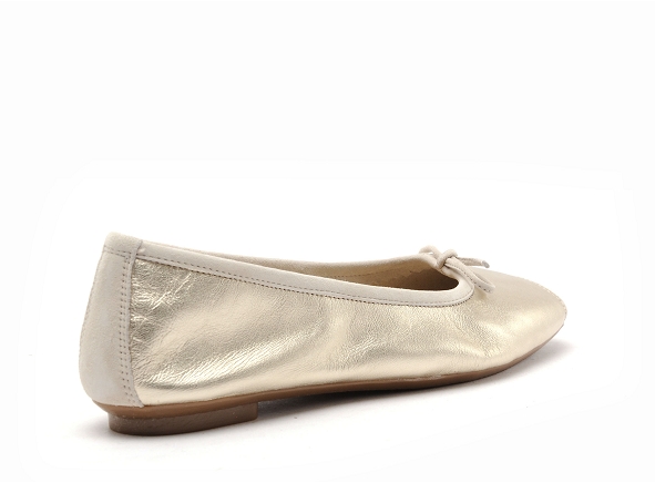 Reqins ballerines femme harmonie eclat or