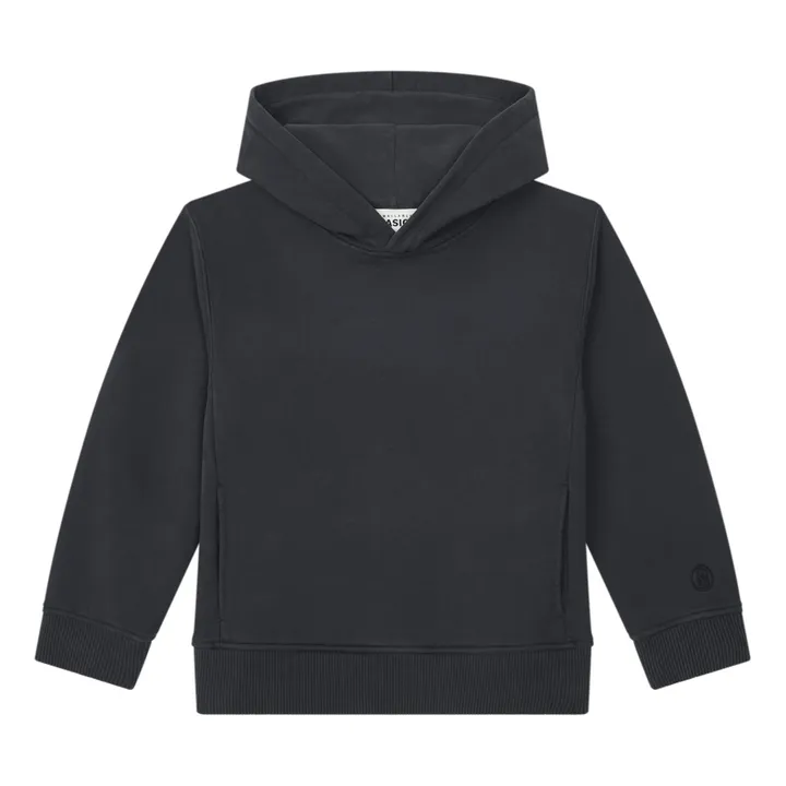 SMALLABLE BASICS Hoodie Garçon Coton Bio | Noir
