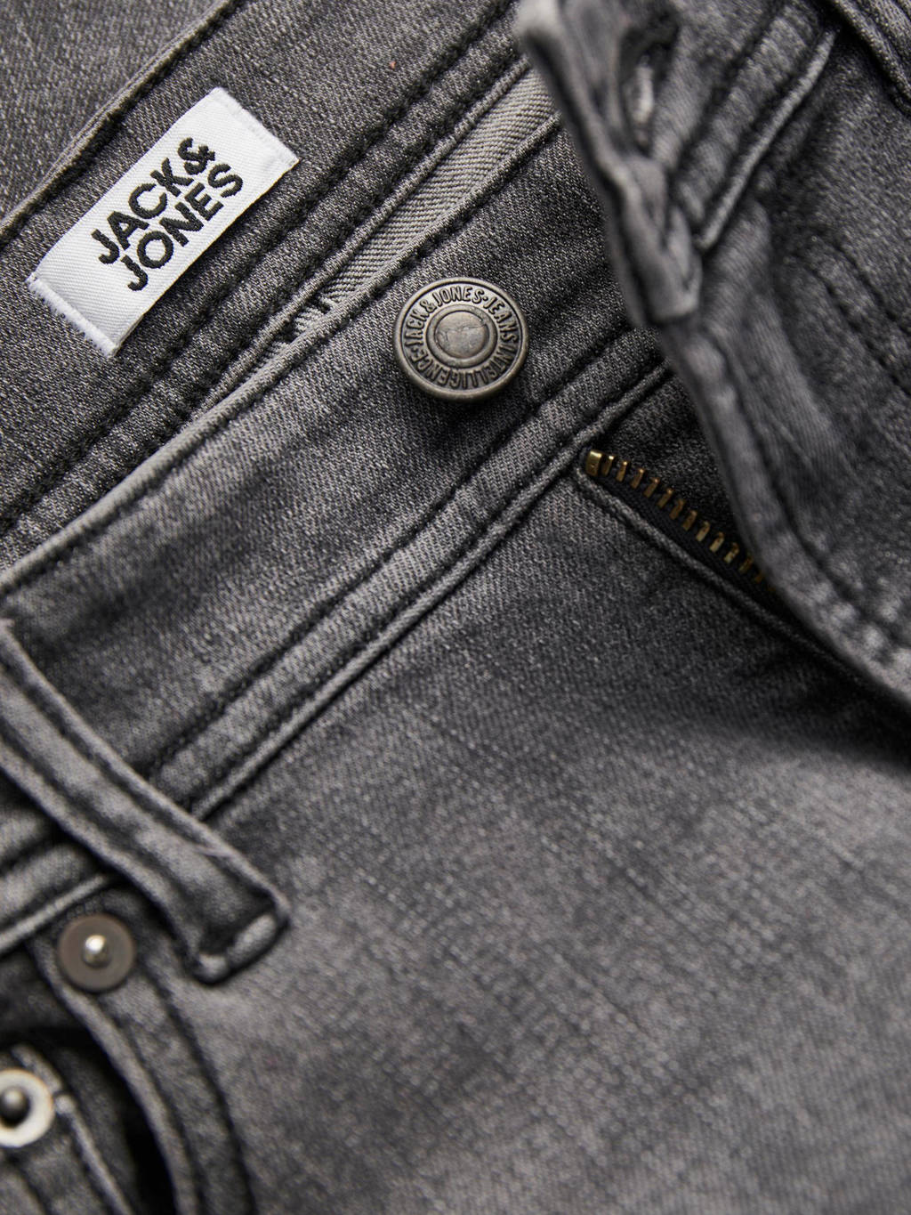 JACK & JONES regular fit jeans JJICLARKgrey denim