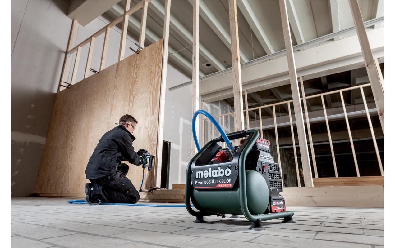 Akku-Kompressor Power 160-5 18 LTX BL OF Solo<br>Leichter, leistungsstarker Akku-Kompressor mit Brushless-Motor