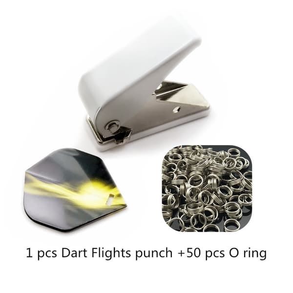 INF Dart Flight Punch og tilbehør med 50-delt O-ring