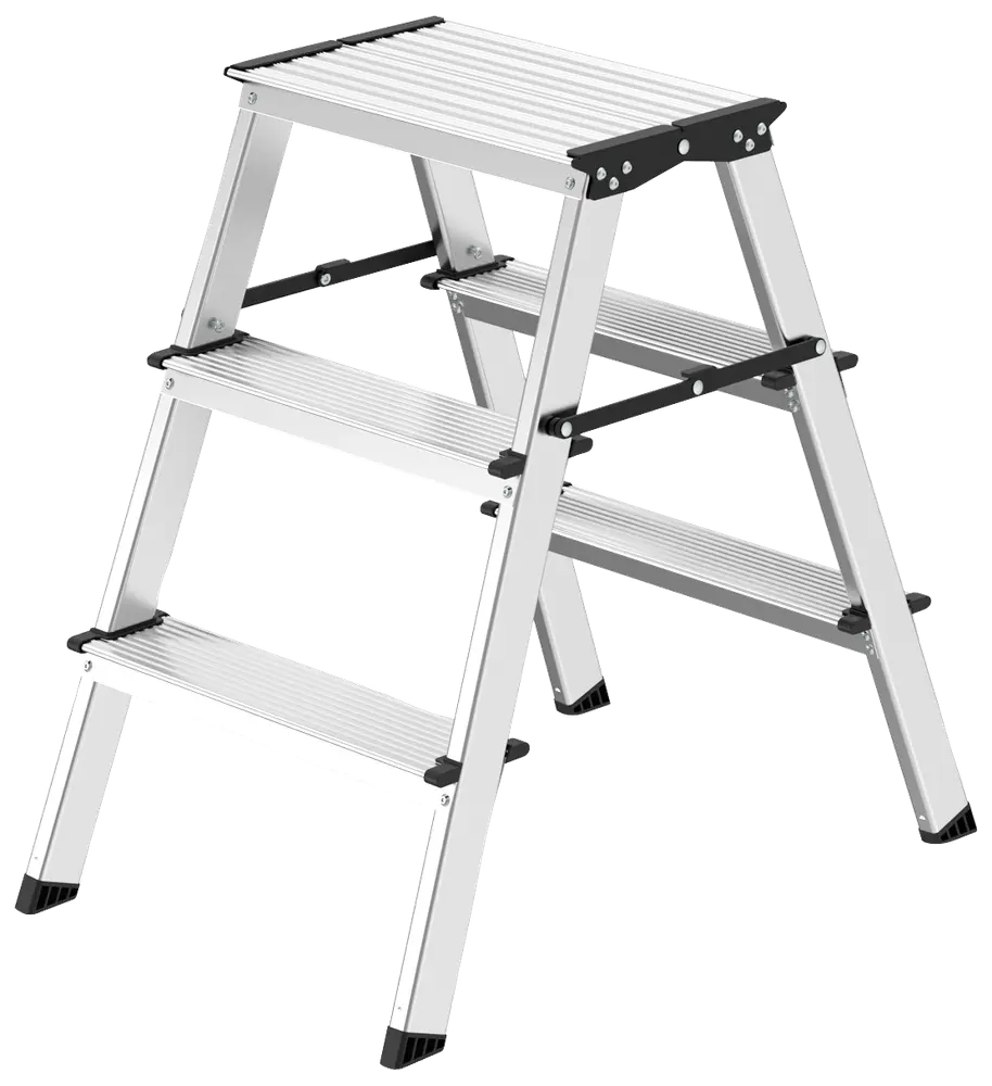 Trappestige 3-trin aluminium