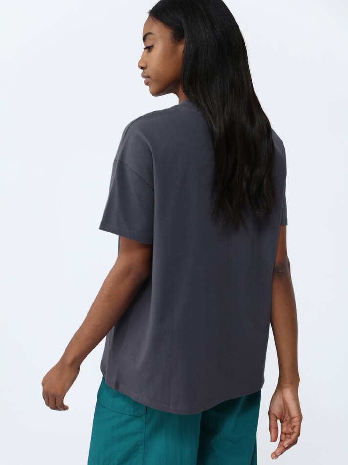 Camiseta Miku Hatsune Estampada - Cinza Médio
