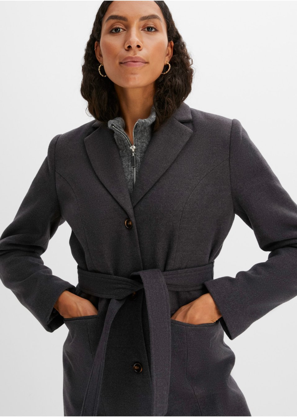 Manteau style blazer