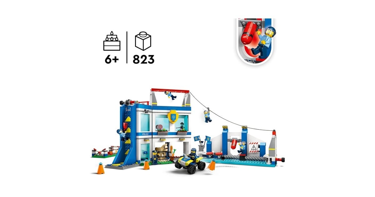 LEGOCity - Politietraining academie Constructiespeelgoed  (60372)