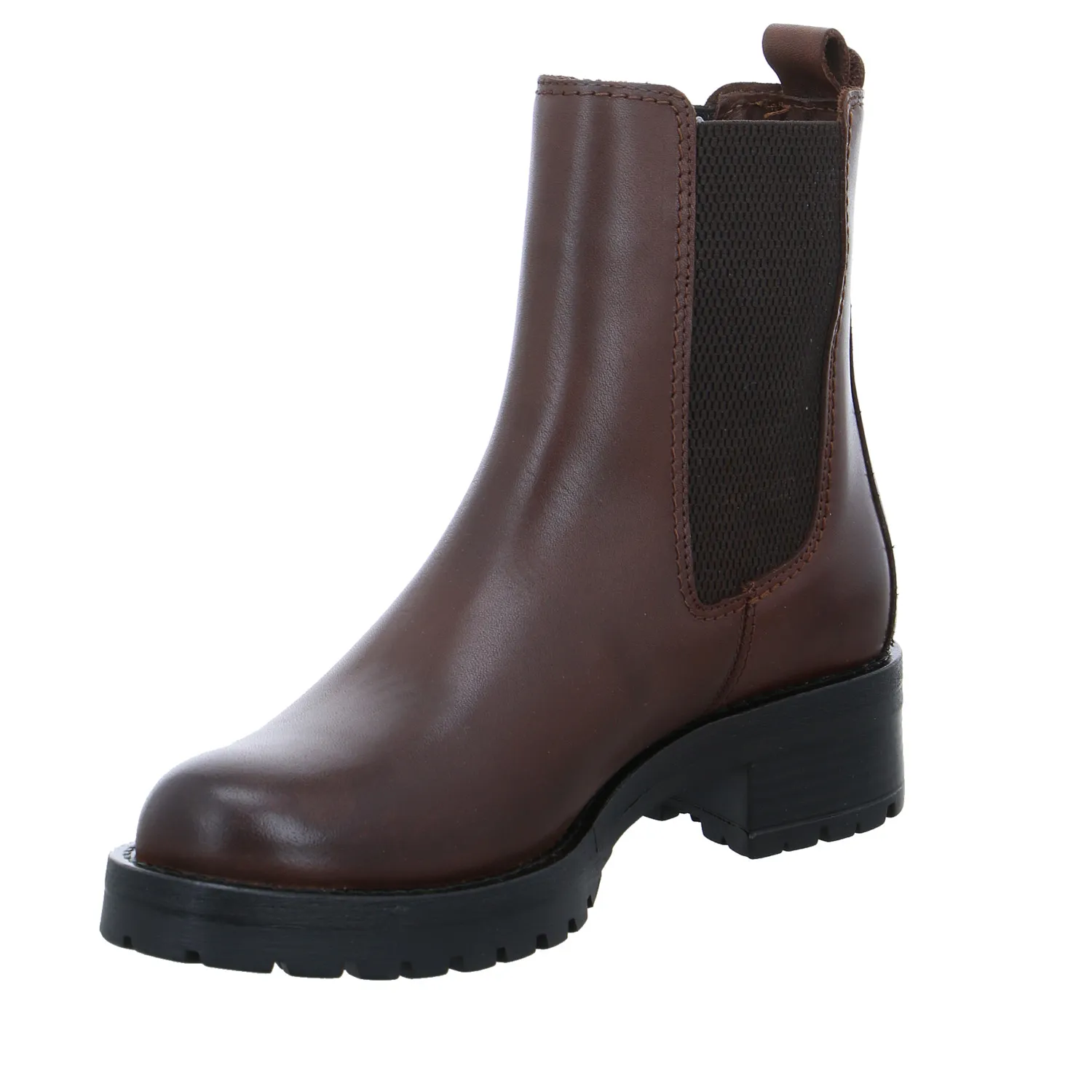 SCHUHENGEL Boot Braun Leder