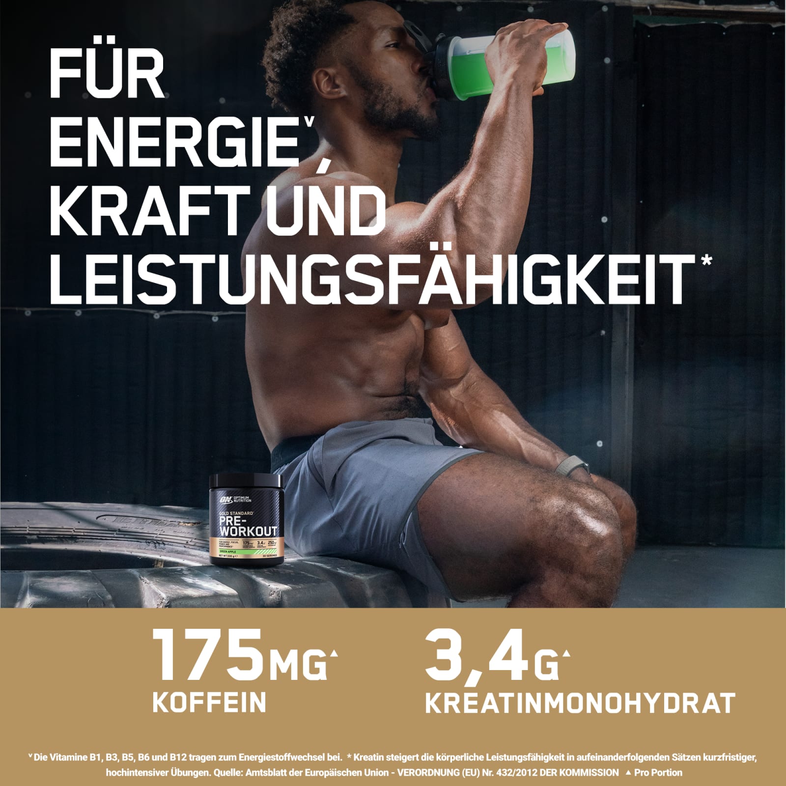 Gold Standard Pre-Work Out - 330g - Kiwi