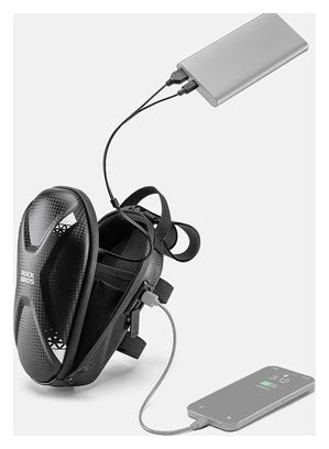 Sacoche de guidon Rockbros pour vélo  1.3 l - noire
