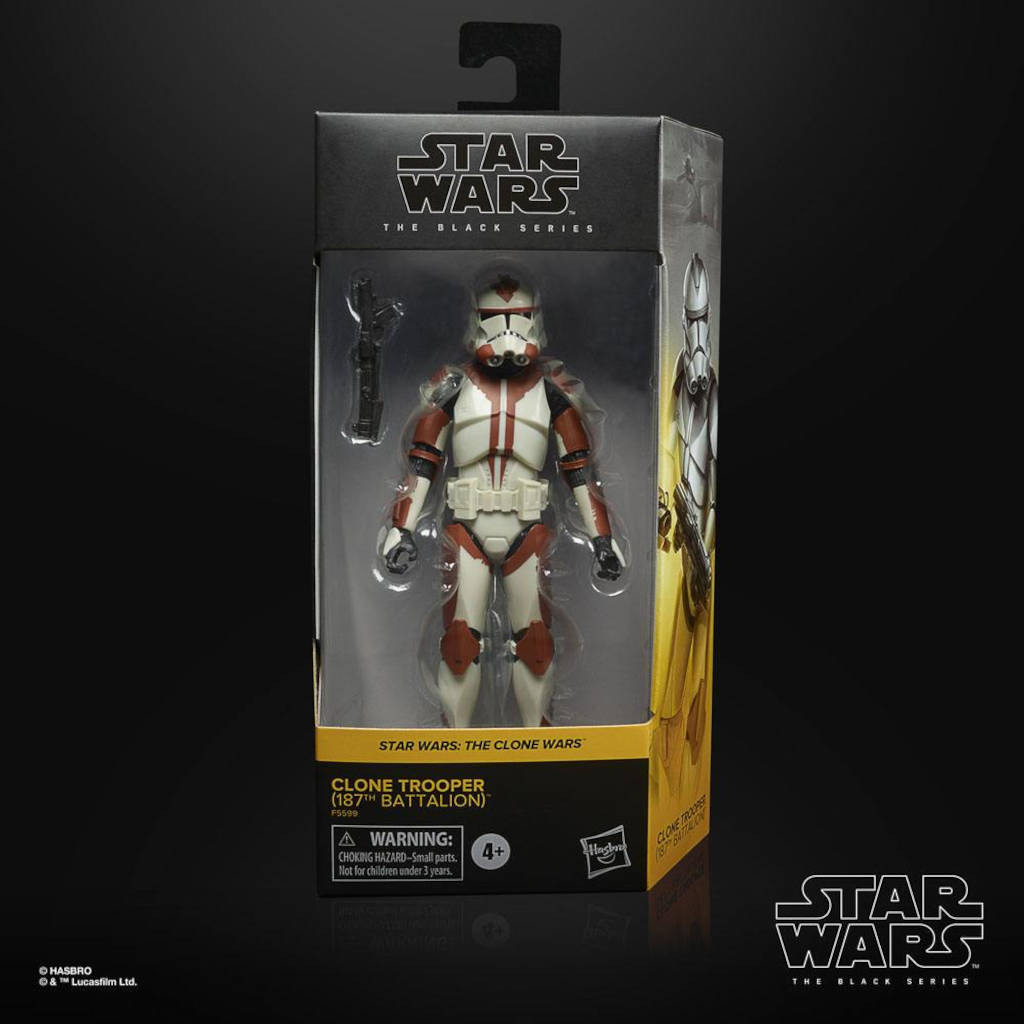 Star Wars : Black Series - Figurine 187th Battalion Clone Trooper