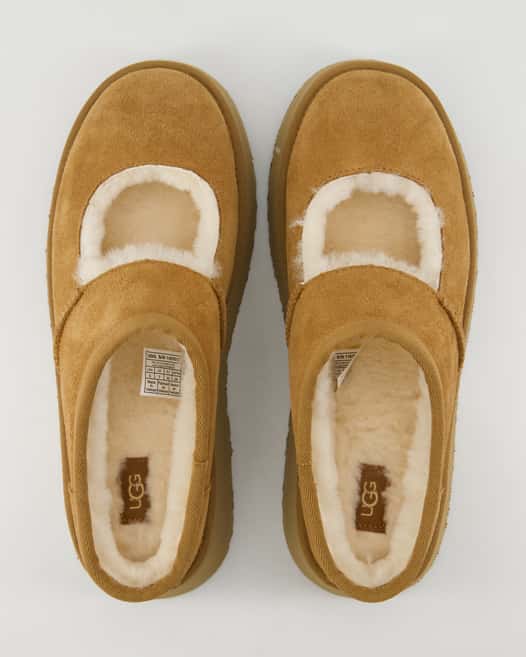 UGG W Bea Mary Jane Pantoletten in Beige