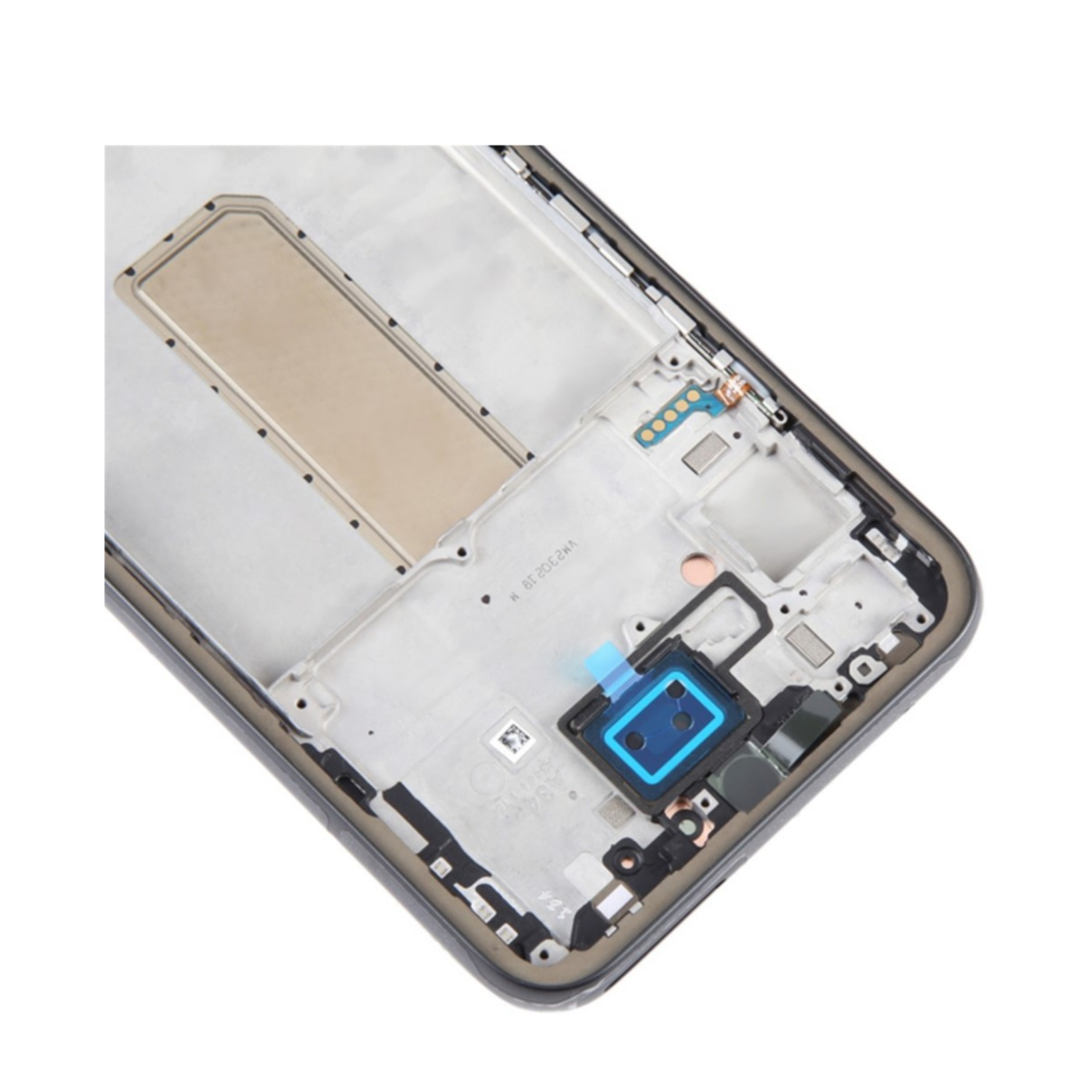 (OEM) Samsung Galaxy A34 5G Ersatzdisplay AMOLED Touchscreen Digitizer mit Rahmen Bildschirm Reparatur – Schwarz