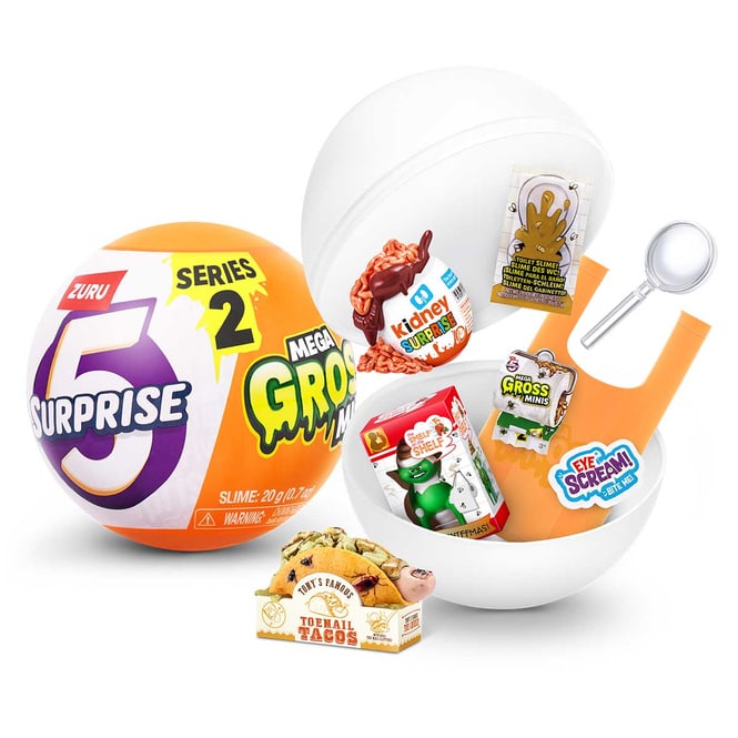 5 Surprise - Mega Gross - Serie 2 - Überraschungskugel