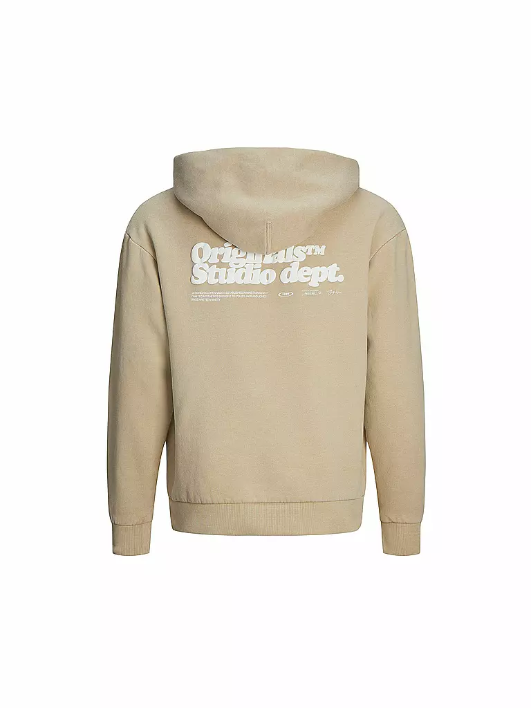 JACK & JONES Jungen Kapuzensweater - Hoodie JORVERMONT beige