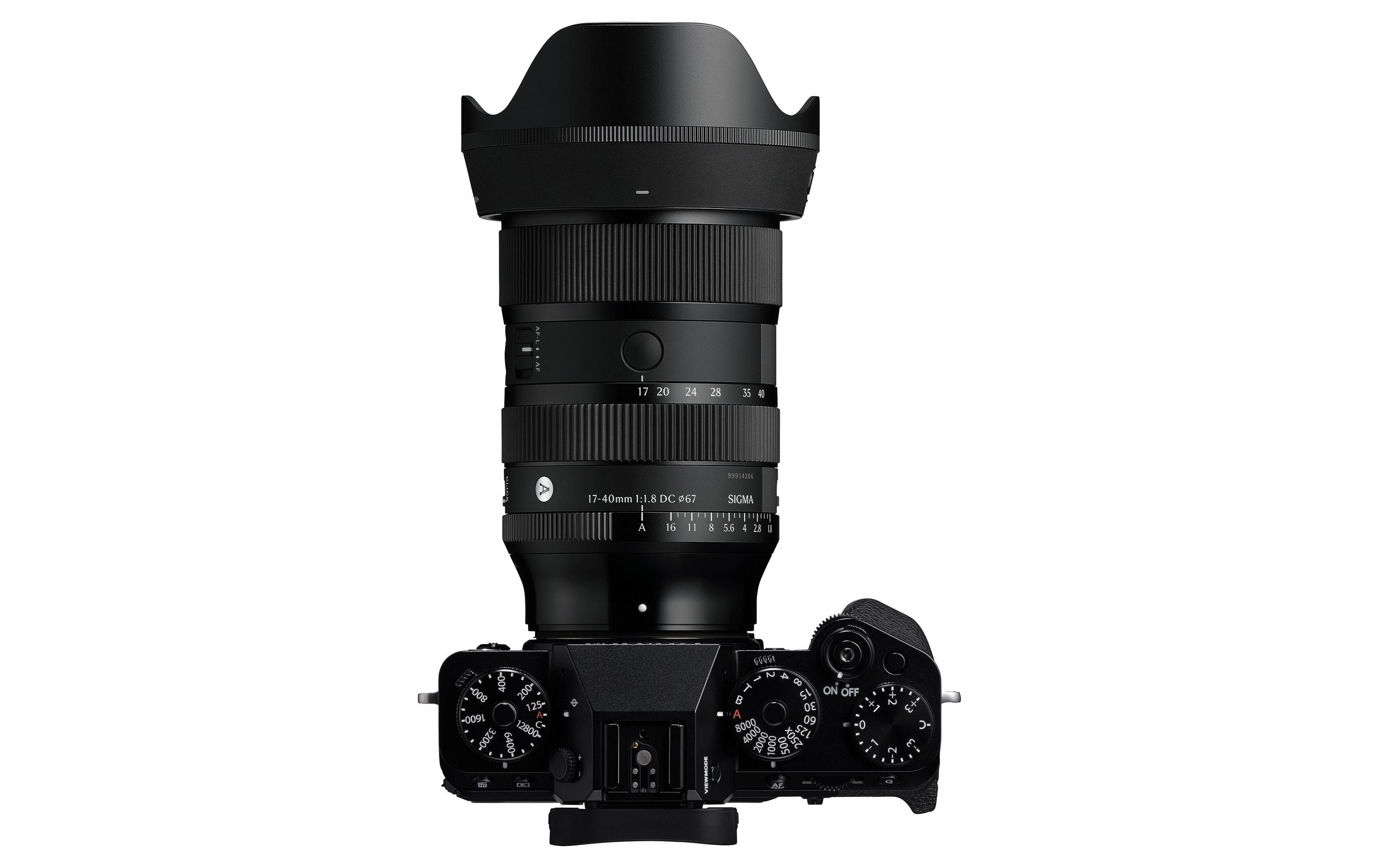 Zoomobjektiv 17-40mm F/1.8 DC Art Fujifilm X-Mount<br>Standard-Zoomobjektiv mit grosser Blendenöffnung