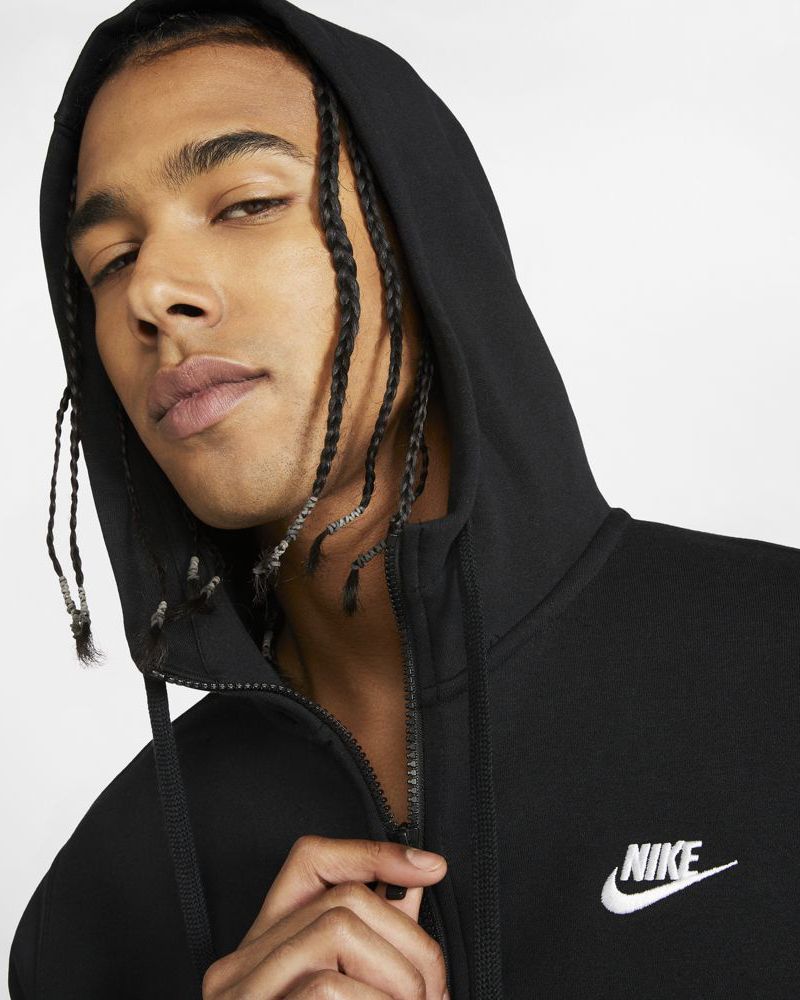 Sweat zippé à capuche Nike Sportswear Club Fleece pour homme