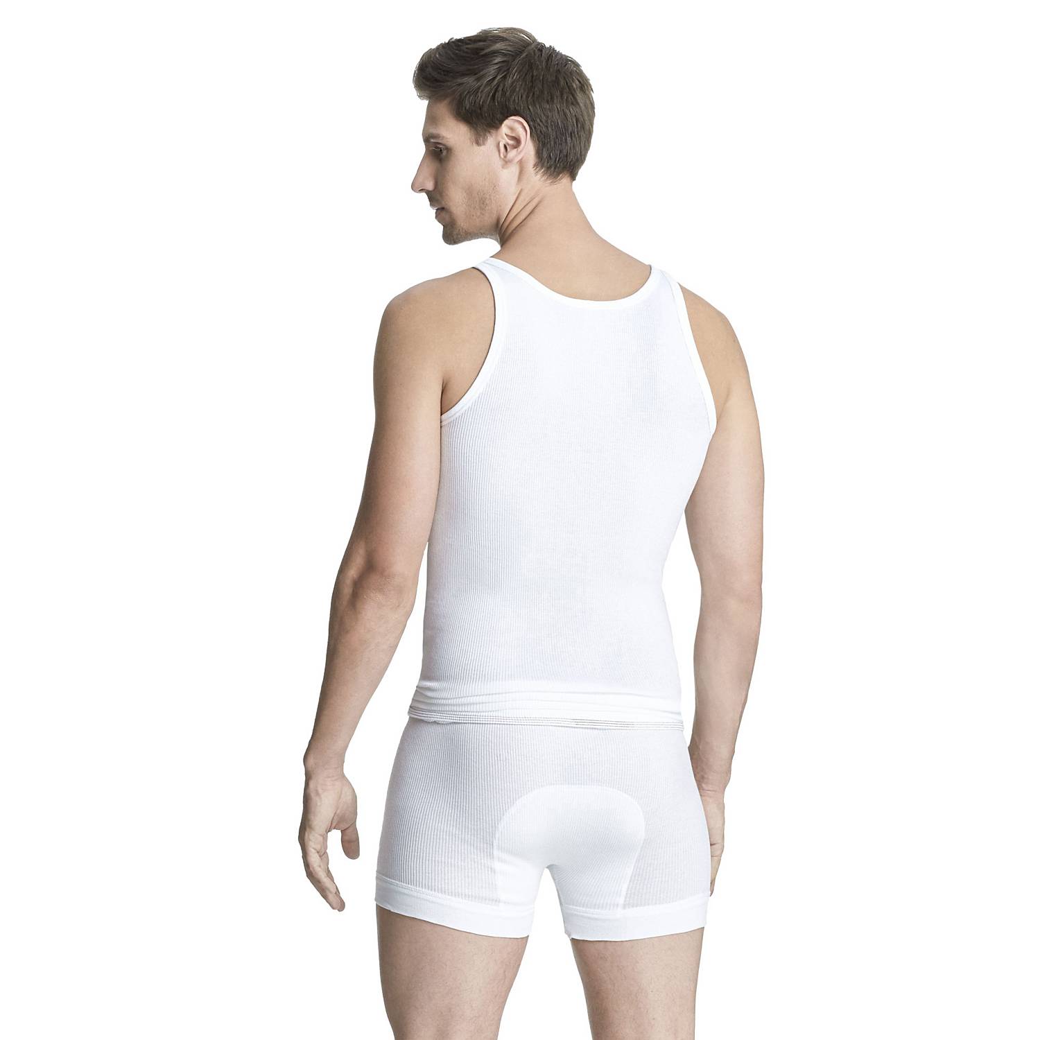 Conta Doppelripp Herren-Unterhemd im 4er-Pack