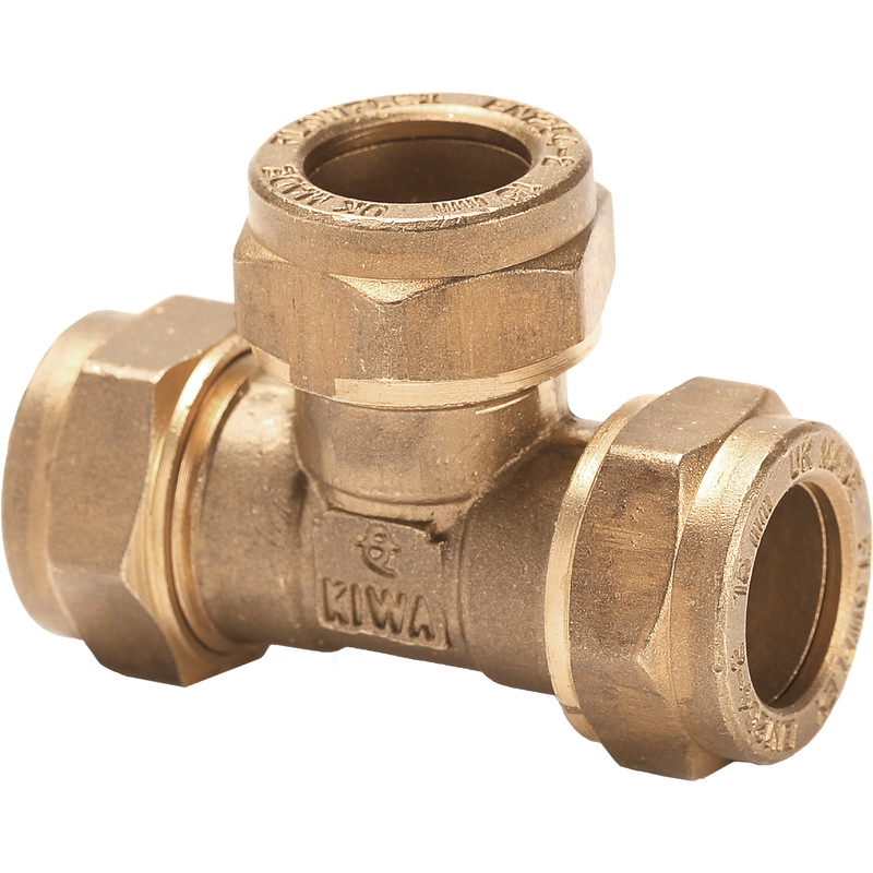 Knel T-stuk 15mm