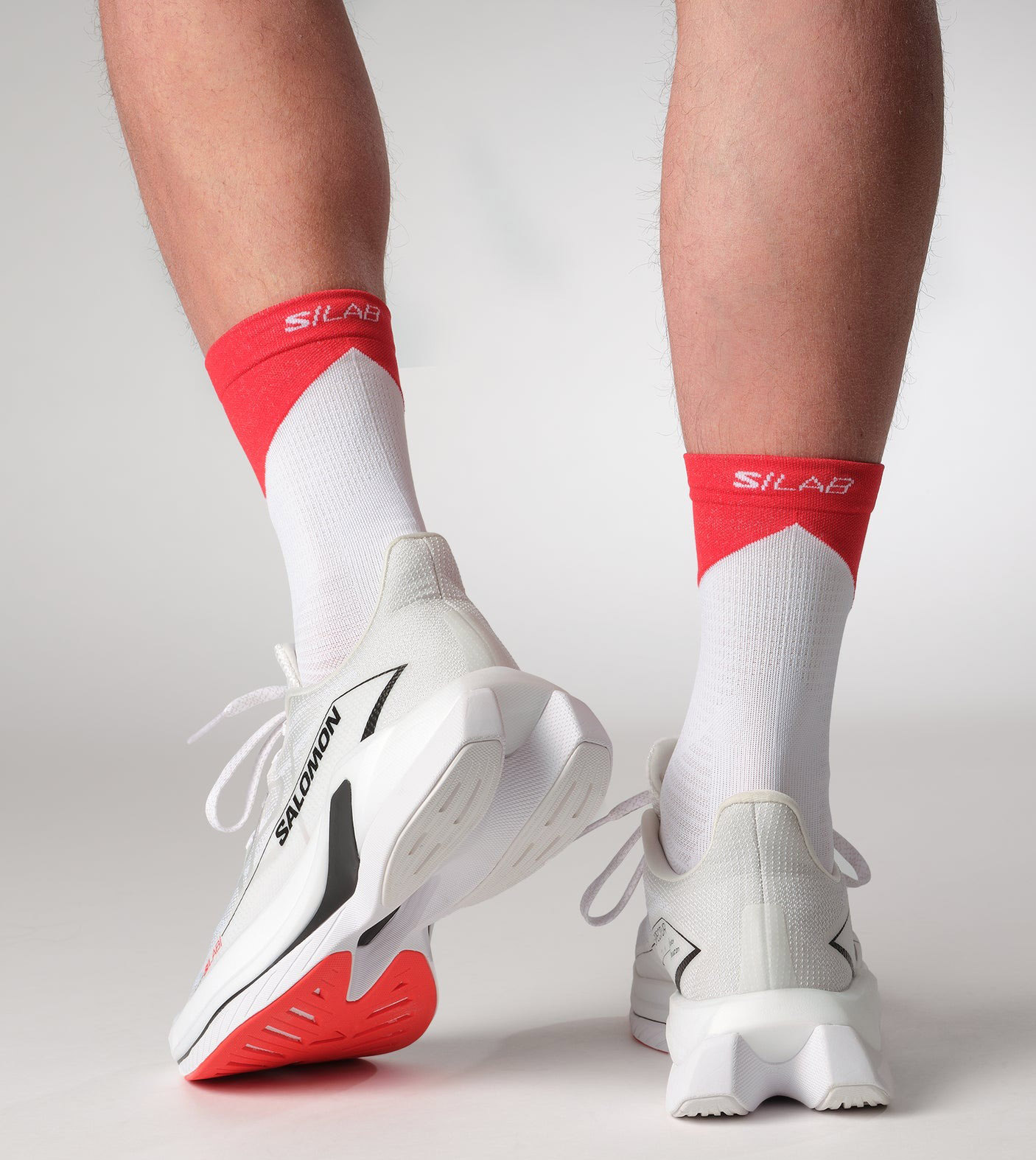 S/Lab Spectur White/Fiery Red/Black