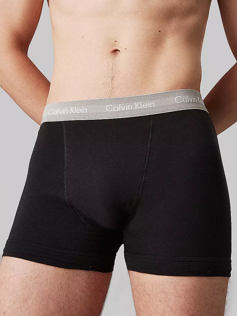 CALVIN KLEIN Pants 3er Pkg black schwarz