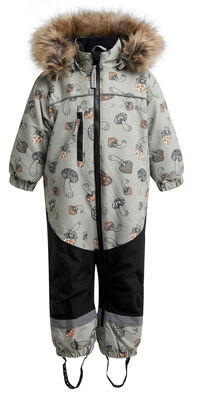 Nordbjørn Igloo Babydress, Mushroom Vroom Green