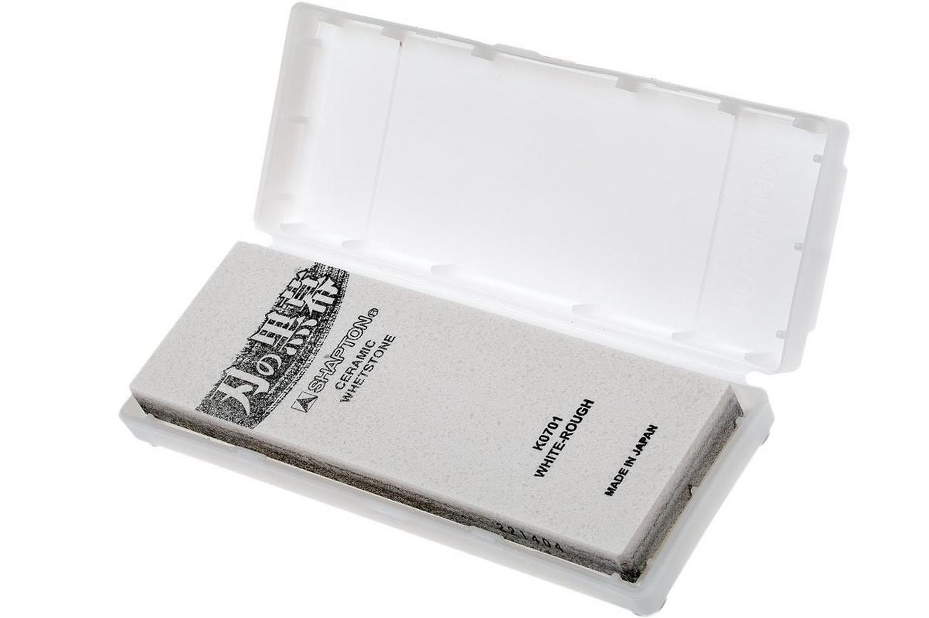 Shapton Pro Stone korrel 120 extra coarse slijpsteen, white, K0701