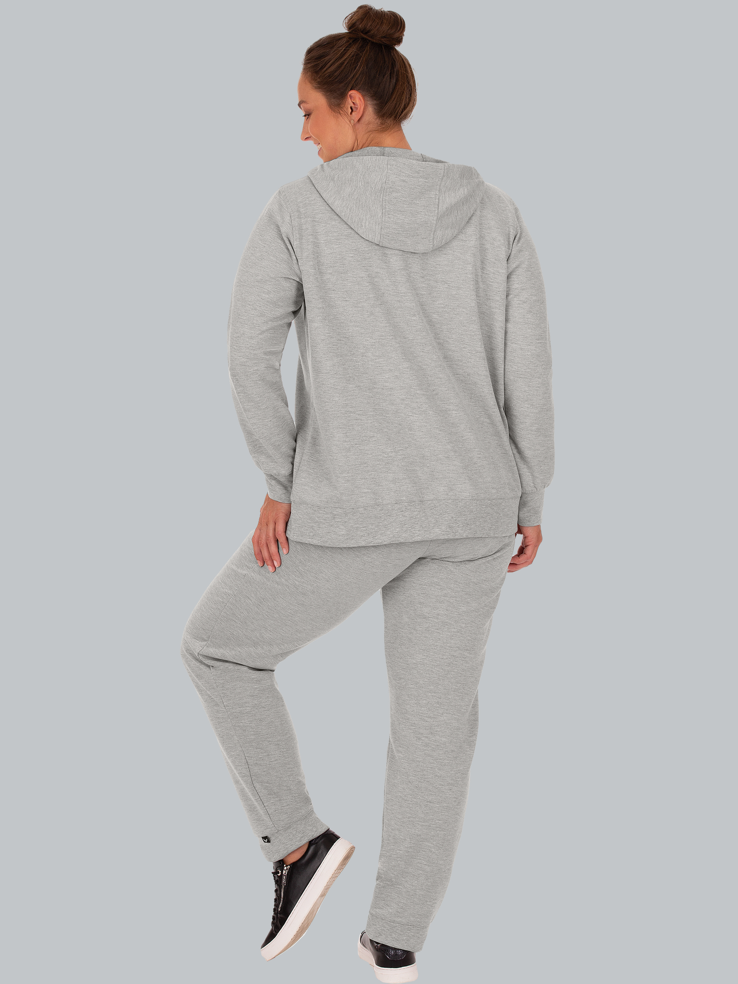 Jogginganzug Grau-melange
