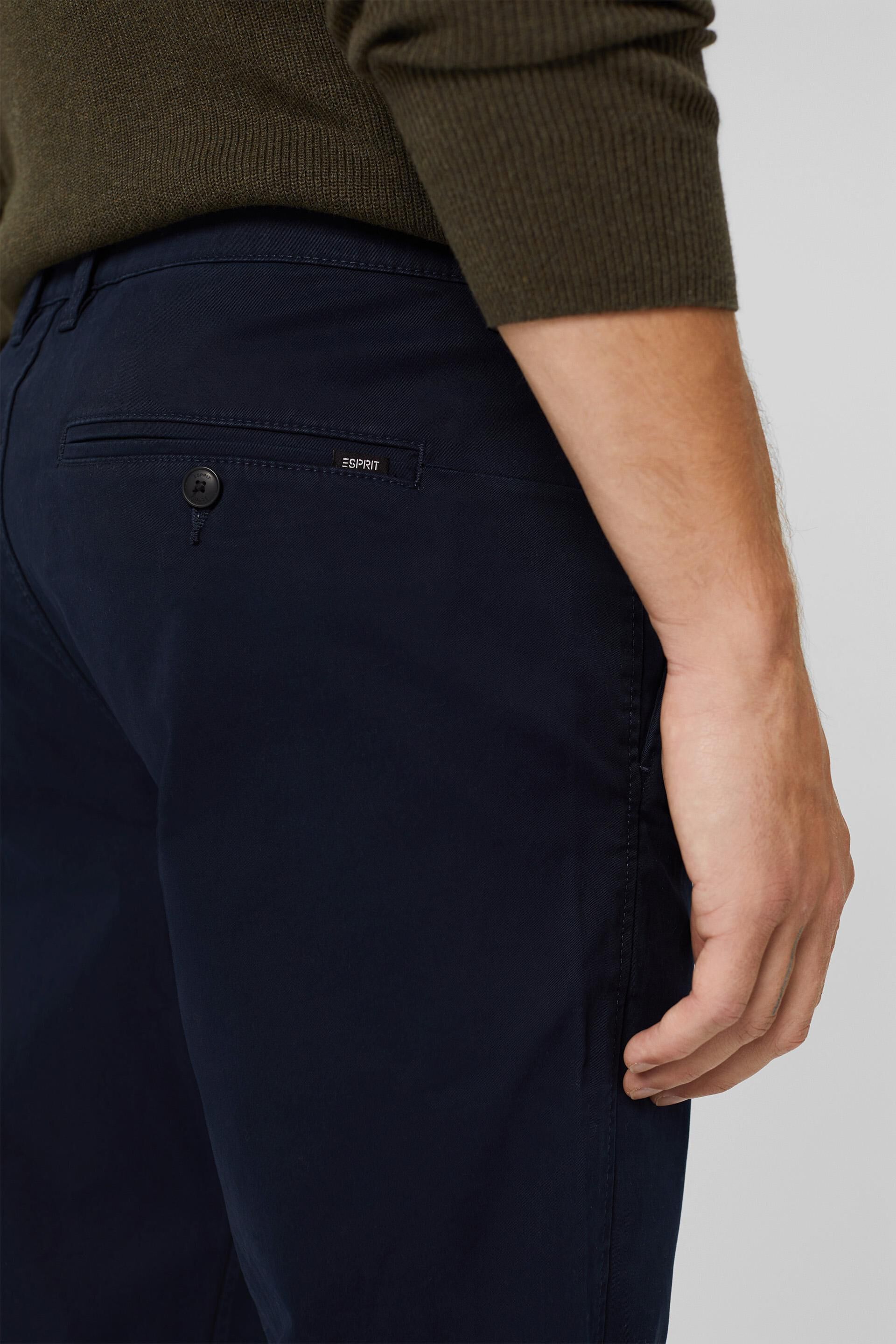 Chino de coupe droite en coton bio