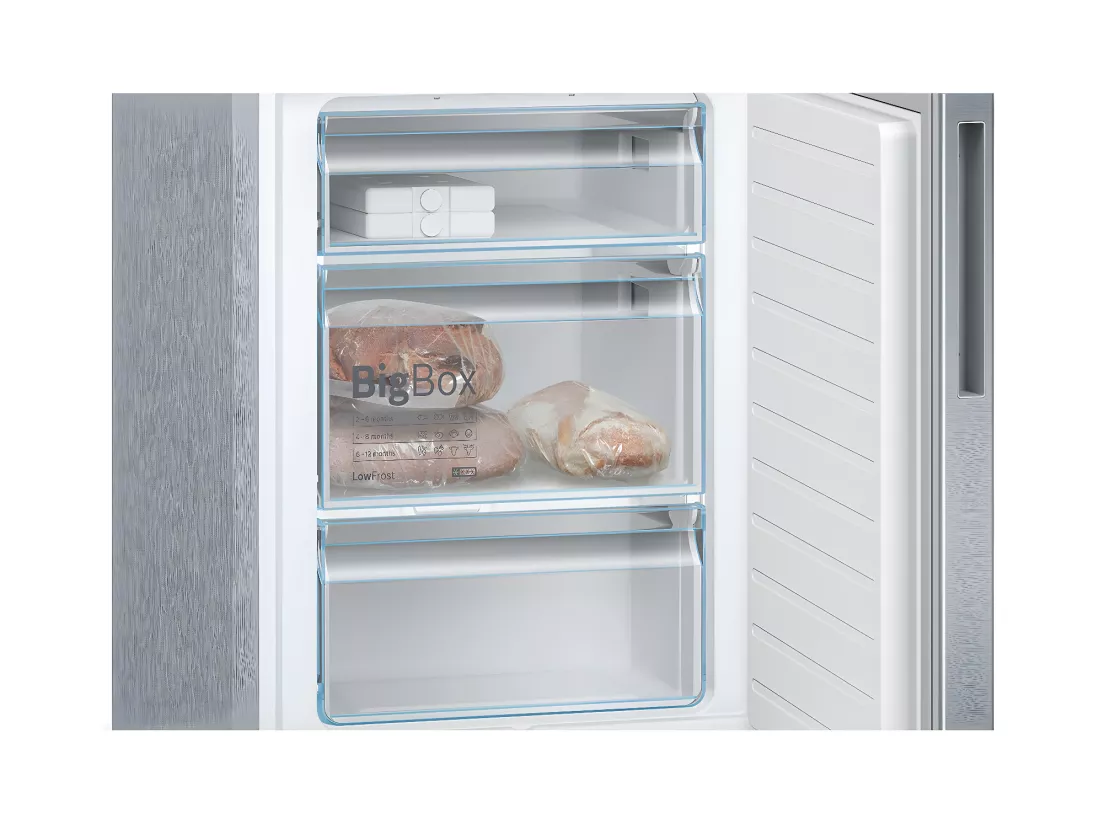 Réfrigérateurs combinés 343L Froid Statique BOSCH 60cm C, KGE39ALCA
