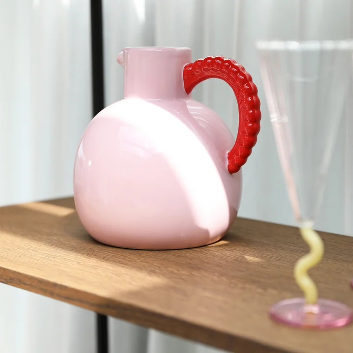 &klevering - Perle Karaffe, 2,5 L, gelb