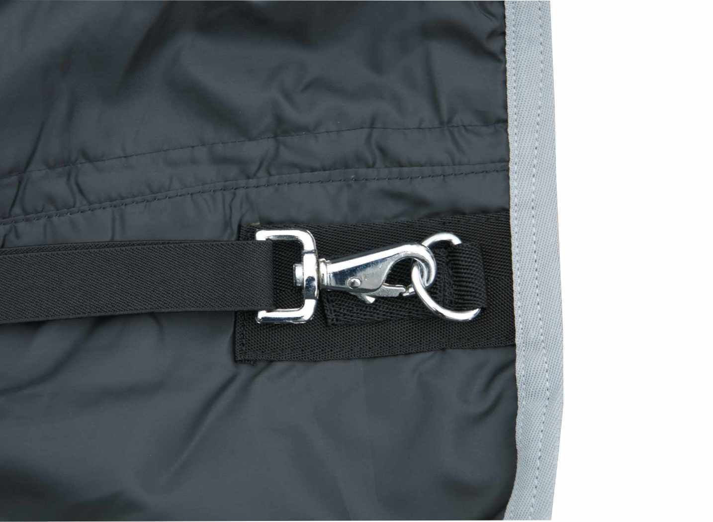 AMKA Outdoordecke Weidedecken Pferde 600 D 100 g Füllung dunkelblau