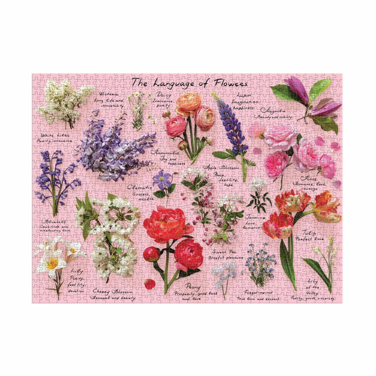 ZikZak The Language Of Flowers Puslespil