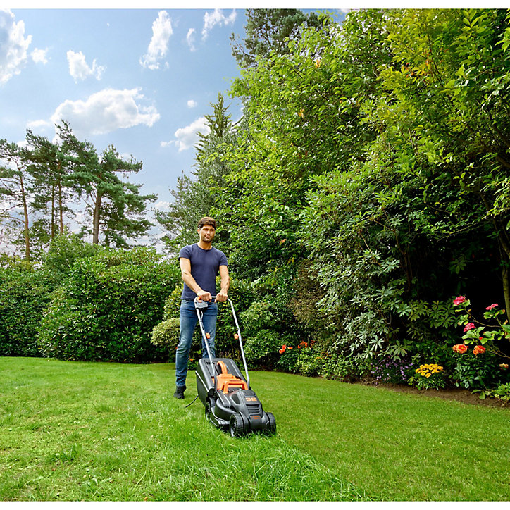 Tondeuse électrique Black+Decker 1000 W 32 cm