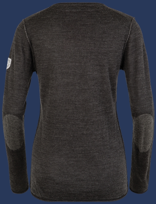 Damen Pullover 006 KoNitE, Anthracite/Midkhaki