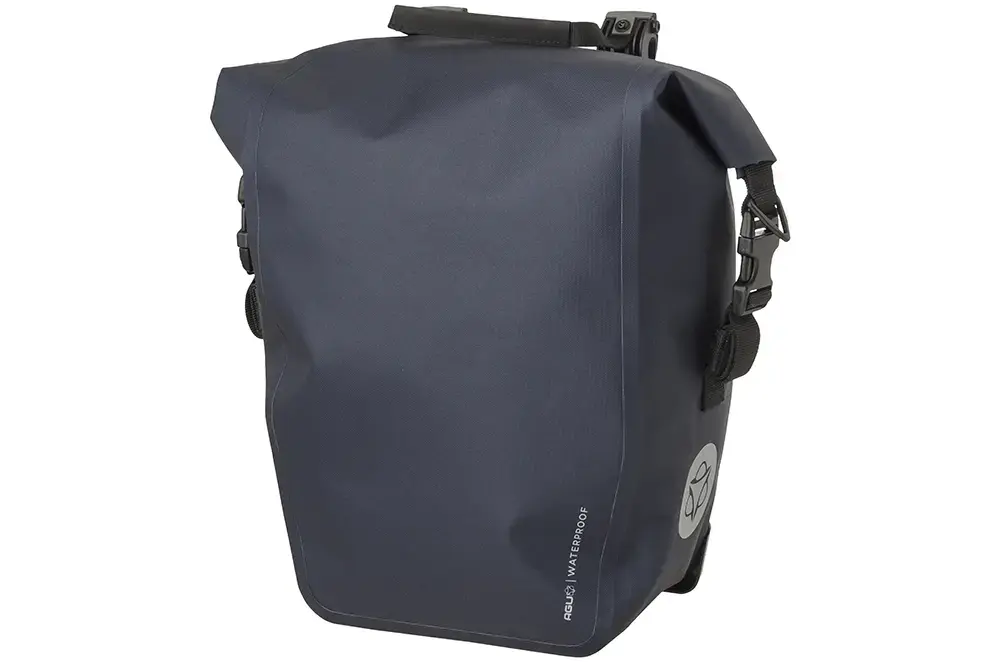 AGU Clean Single Shelter Click'nGo Medium Fietstas Donkerblauw