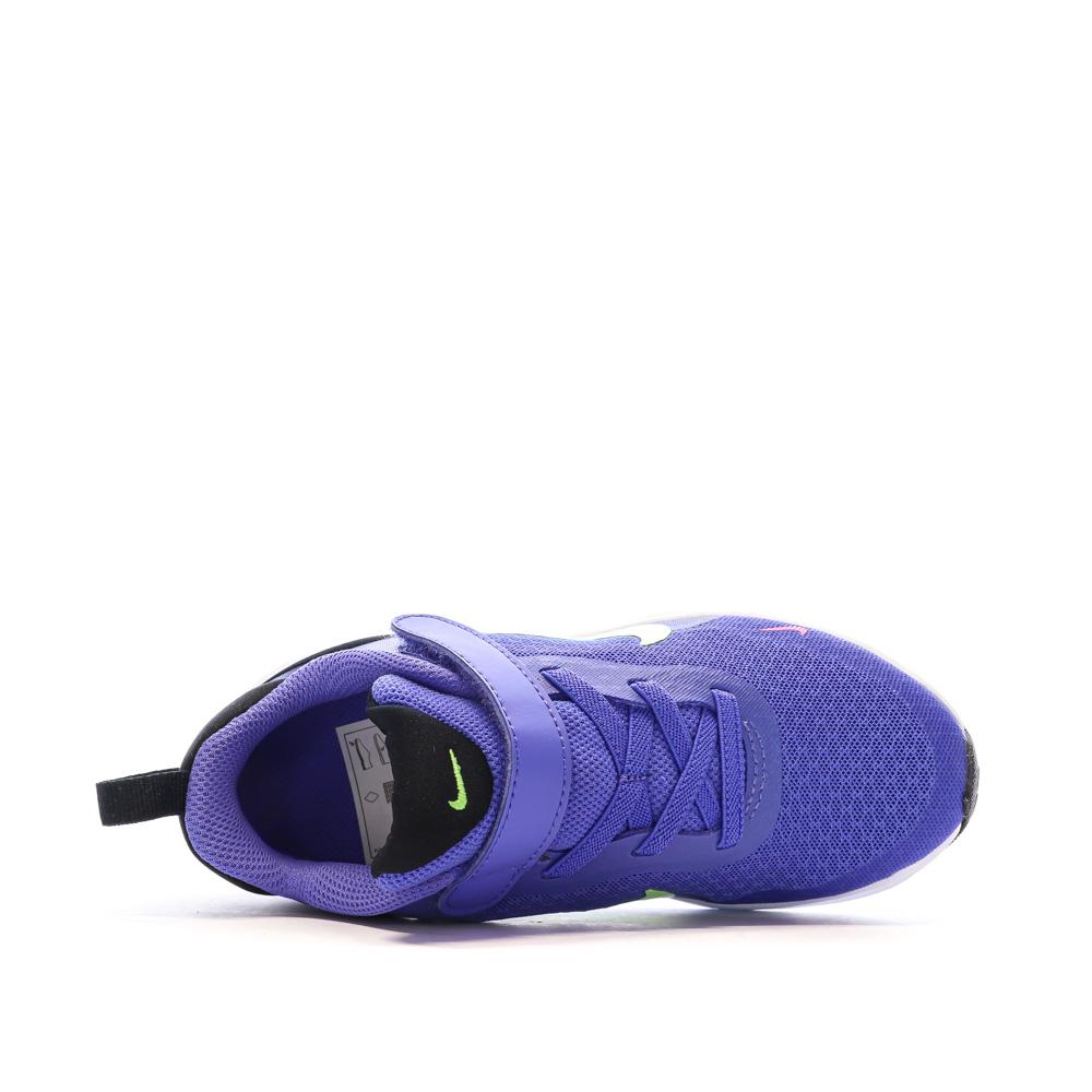 Nike Baskets Bleu/Vert Garçon Nike Revolution 7