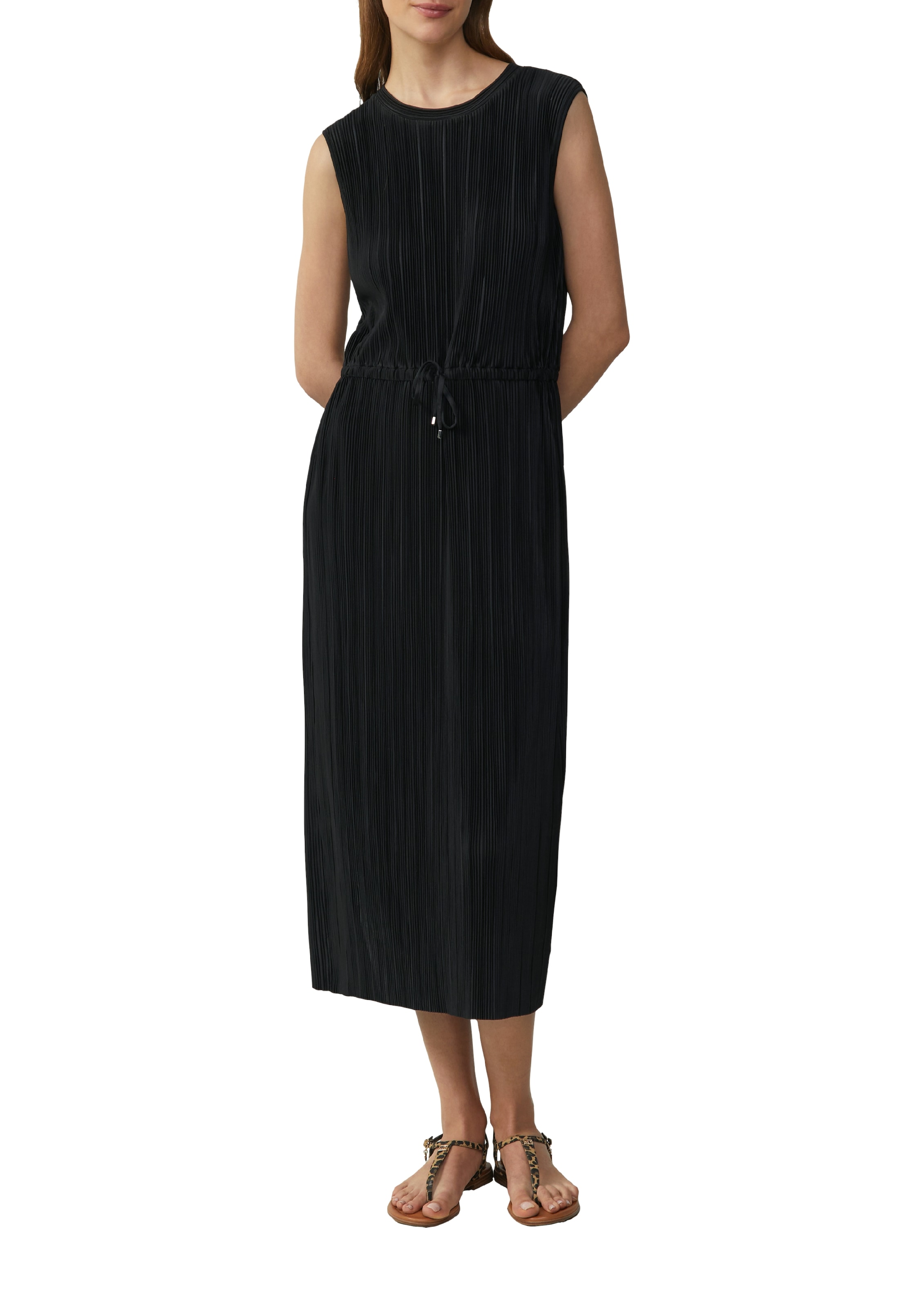 s.Oliver Abendkleid mit Plisseefalten