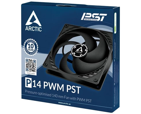 Arctic P14 PWM PST Svart