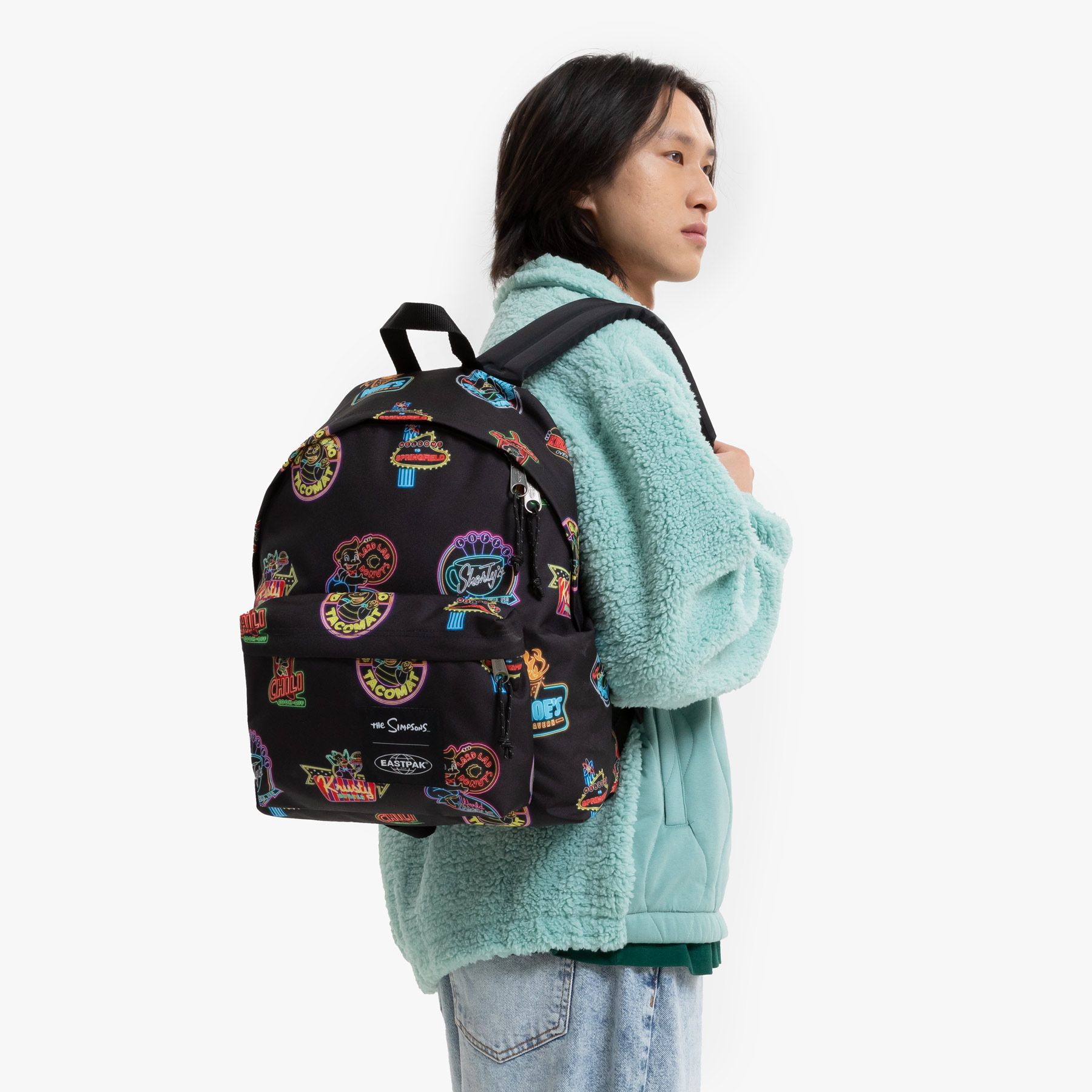 Padded Pak'r Simpsons Neon Print